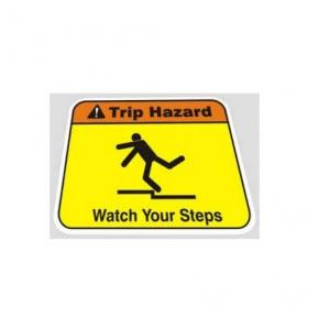 Usha Armour Trilp Hazard Signage, Size: 8 x 8 Inch